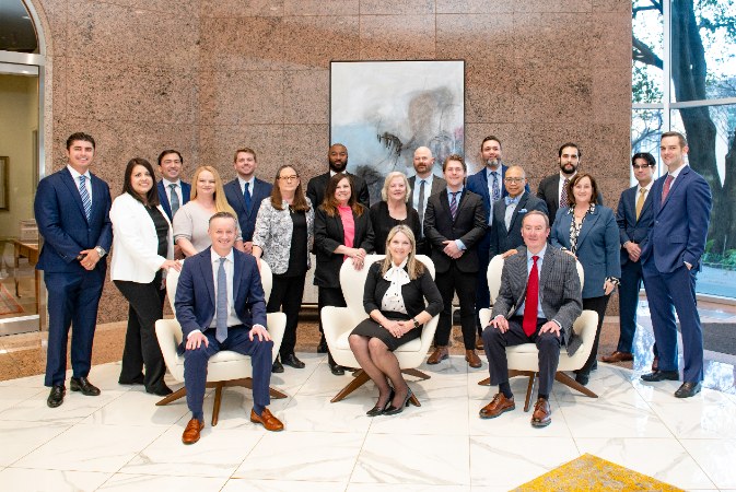 Lakeside bank group photo